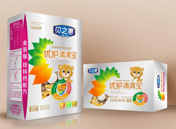 贝之惠铁锌钙清清宝盒装