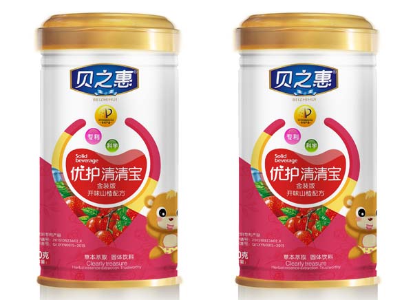 贝之惠开胃山楂清清宝听装