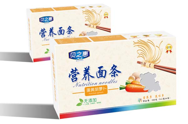 贝之惠蛋黄胡萝卜营养面条