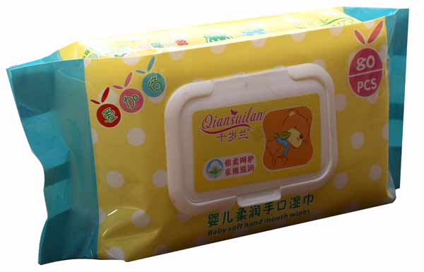 千岁兰婴儿柔嫩手口湿巾