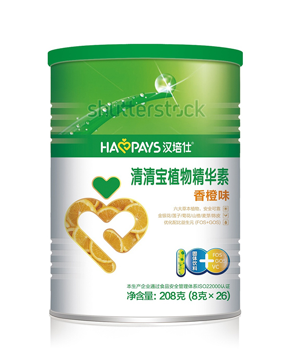 汉培仕清清宝植物精华素香橙味