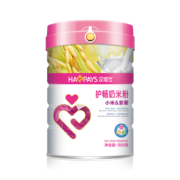 汉培仕金装护肠小米紫薯奶米粉