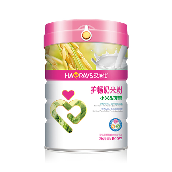 汉培仕金装护肠小米紫菠菜米粉
