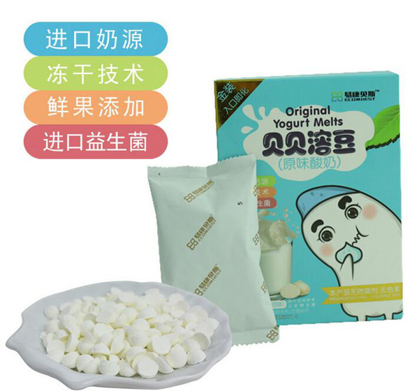 欧瑞园酸奶贝贝溶豆原味益生菌
