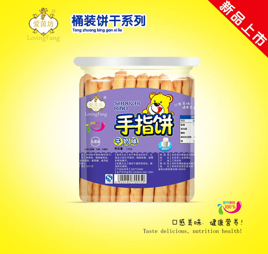 爱茵坊手指饼牛奶味