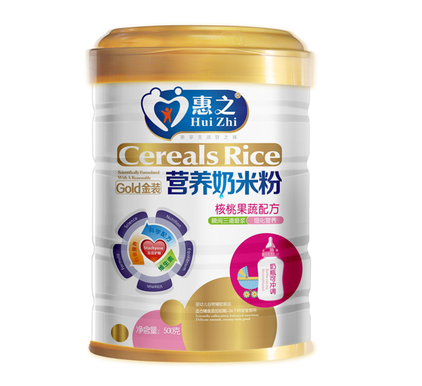 惠之核桃果蔬奶米粉铁听
