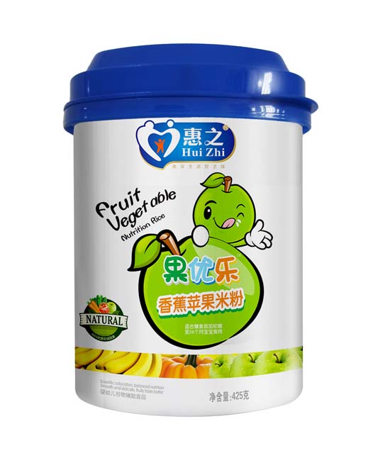 惠之果优乐香蕉苹果米粉