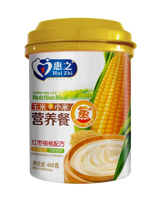 惠之红枣核桃蒸米粉营养餐