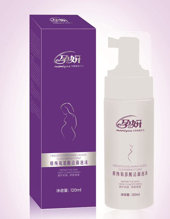 孕妍精纯氨基酸洁面泡沫