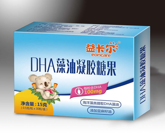 益卡尔DHA藻油凝胶糖果