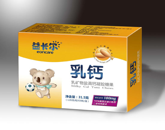 益卡尔乳钙凝胶糖果