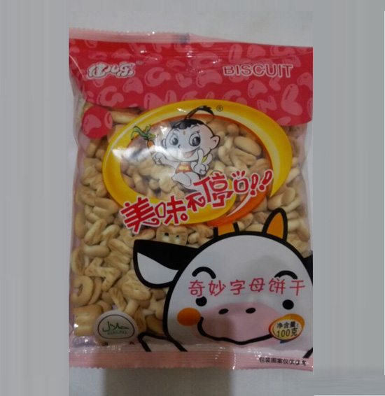 健儿乐奇妙字母饼干