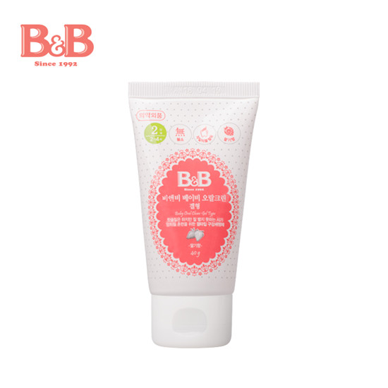 B&B婴儿牙膏凝胶型NB08-07草莓香