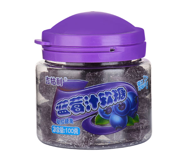 吉牯利蓝莓汁软糖