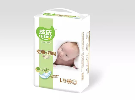 成氏空调+润呵高级婴儿纸尿片L码