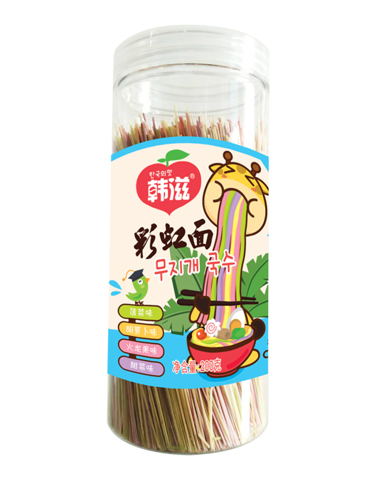韩滋彩虹面蓝色