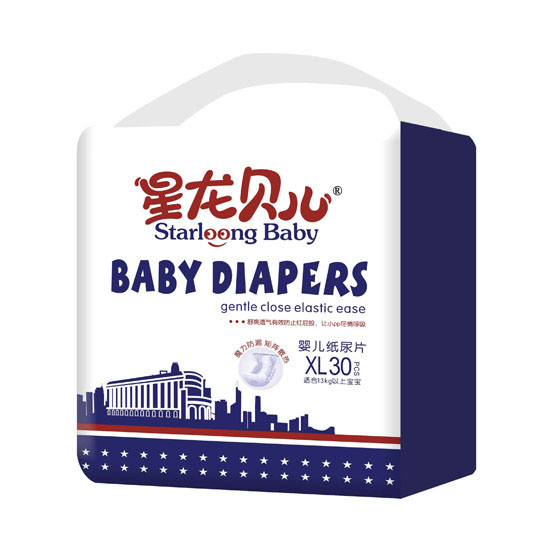 星龙贝儿婴儿纸尿裤XL30片