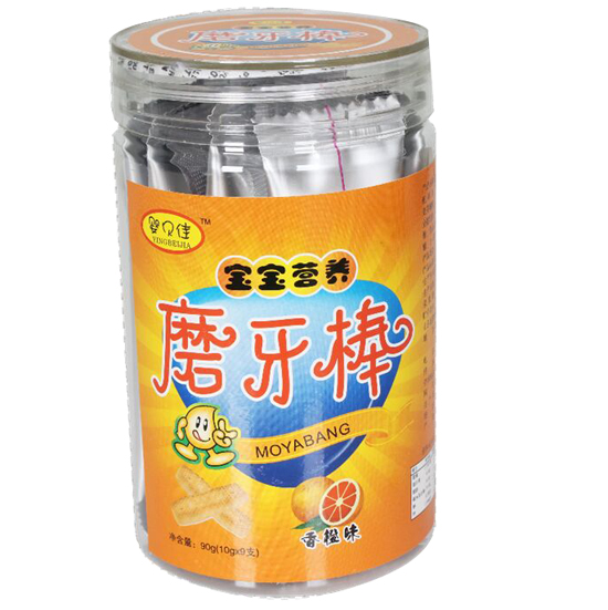 婴贝佳磨牙棒香橙味