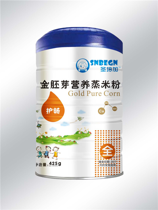 圣培加金胚芽营养蒸米粉护畅配方罐装