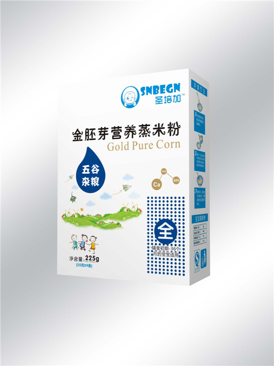 圣培加金胚芽营养蒸米粉五谷杂粮配方盒装
