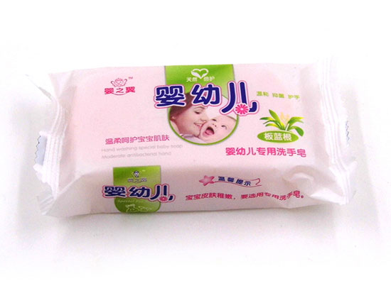 婴之翼板蓝根洗手皂