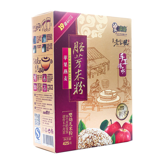 我爱磨磨苹果燕麦胚芽米粉