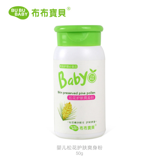 布布宝贝婴儿松花护肤爽身粉50G