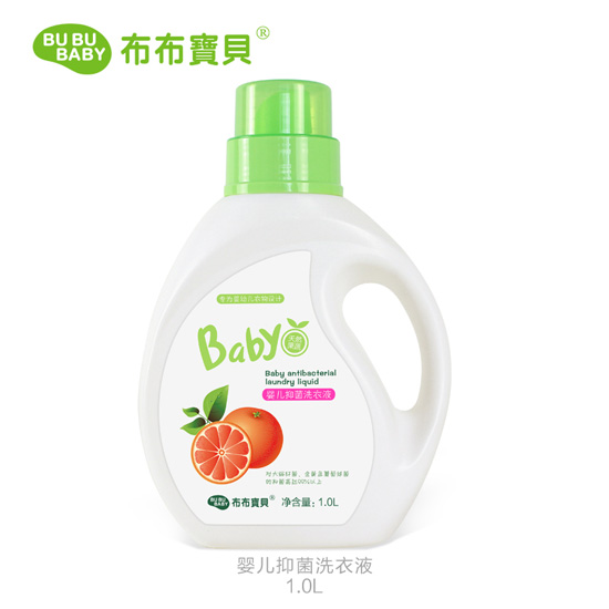 布布宝贝婴儿葡萄柚抑菌洗衣液1L