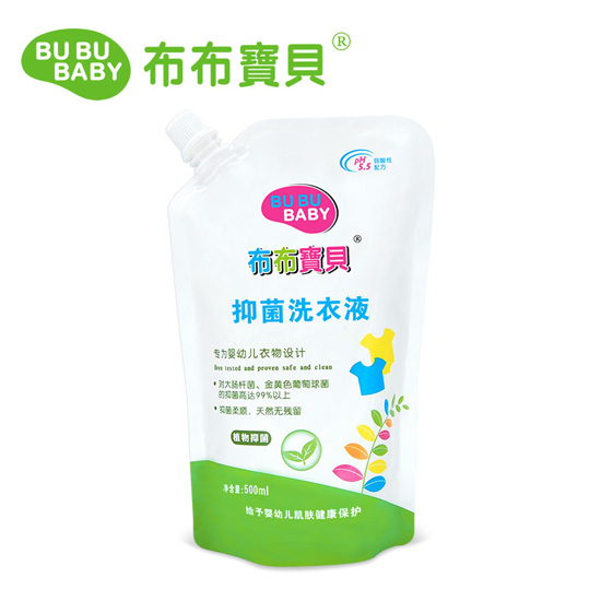 布布宝贝婴儿葡萄柚抑菌洗衣液500ML