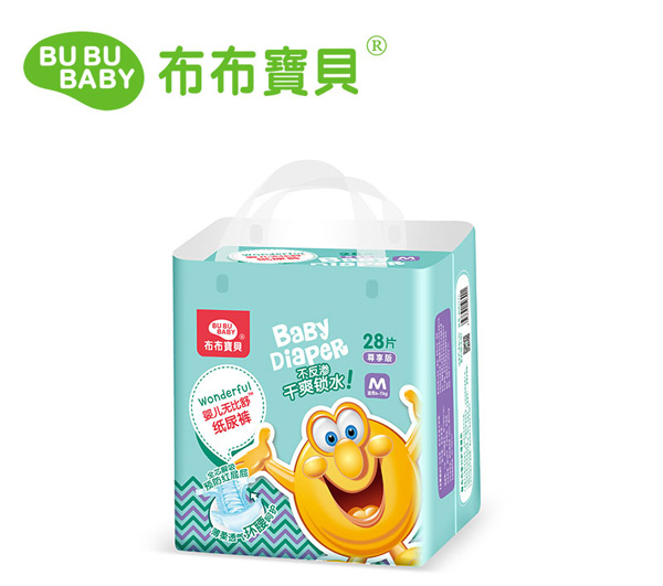 布布宝贝婴儿无比舒纸尿裤M