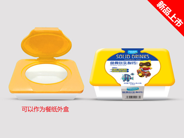 百娃益族鱼骨肽乳酸钙