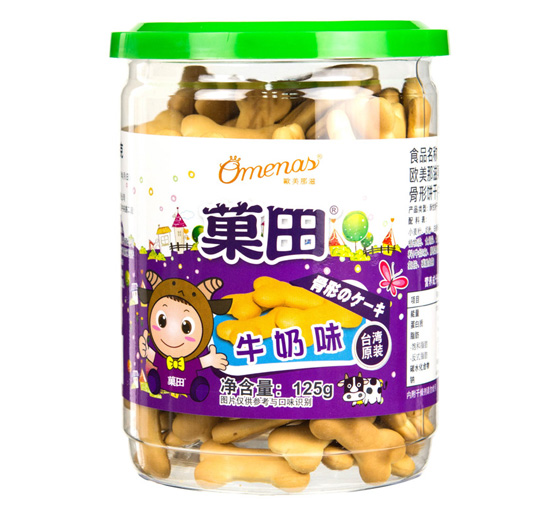 菓田骨形餅(牛奶味)