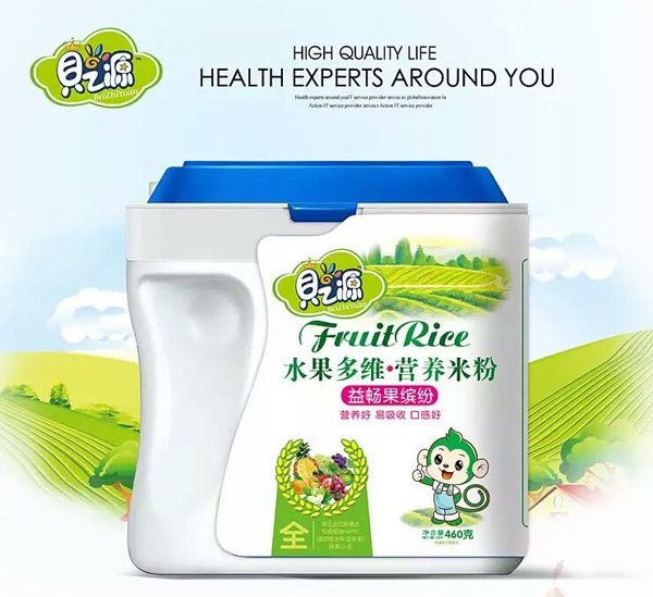 贝之源益肠水果多维营养米粉