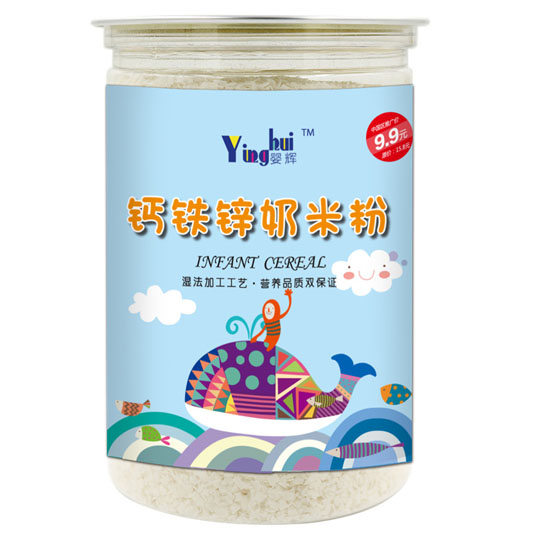 婴辉钙铁锌奶米粉