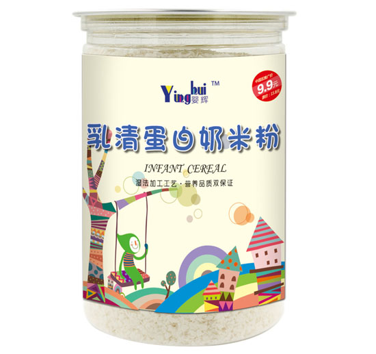 婴辉乳清蛋白奶米粉