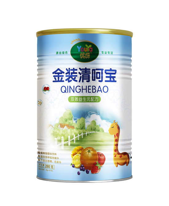 优伢金装双效益生元清呵宝