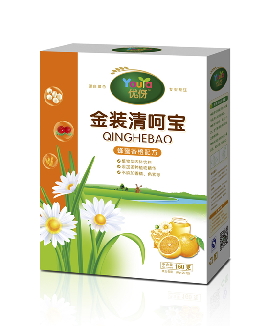 优伢金装蜂蜜香橙清呵宝