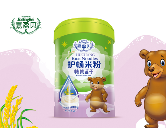 嘉盈贝核桃莲子护畅米粉