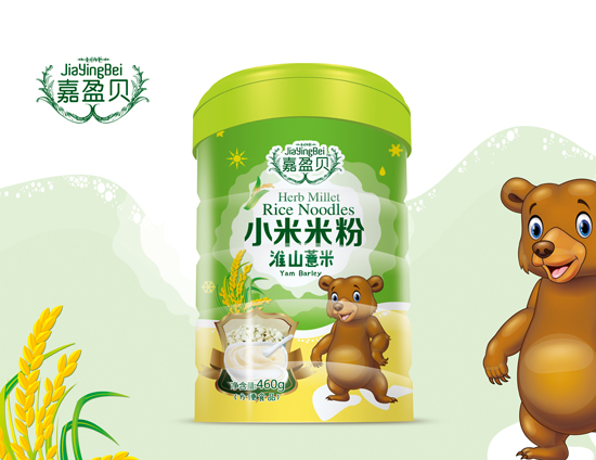 嘉盈贝淮山薏米小米米粉