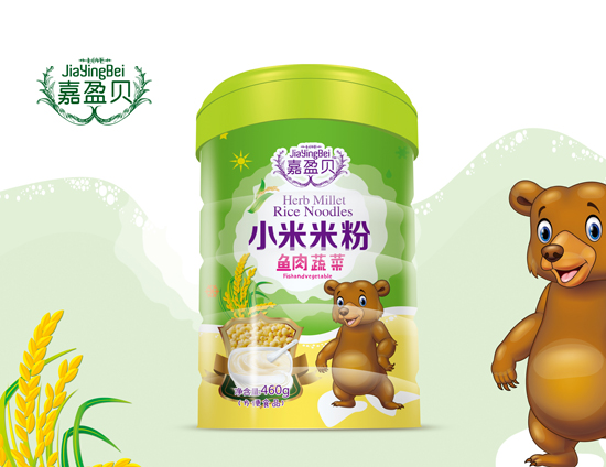 嘉盈贝鱼肉蔬菜小米米粉