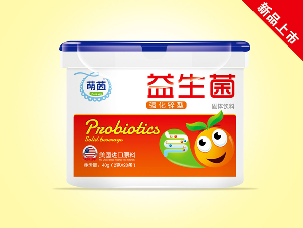 萌茵益生菌强化锌型