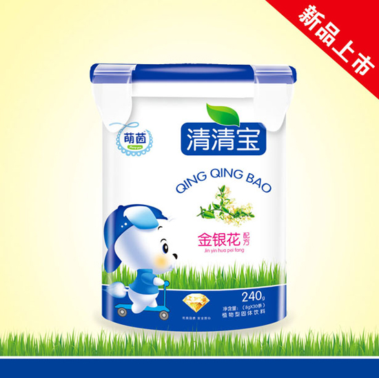 萌茵金银花清清宝