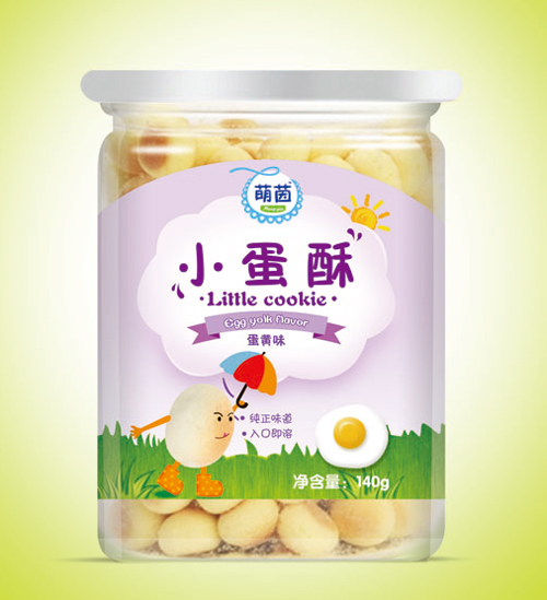 萌茵蛋黄味小蛋酥