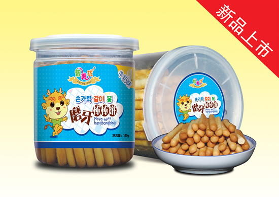 智美优磨牙棒棒饼(牛奶味)