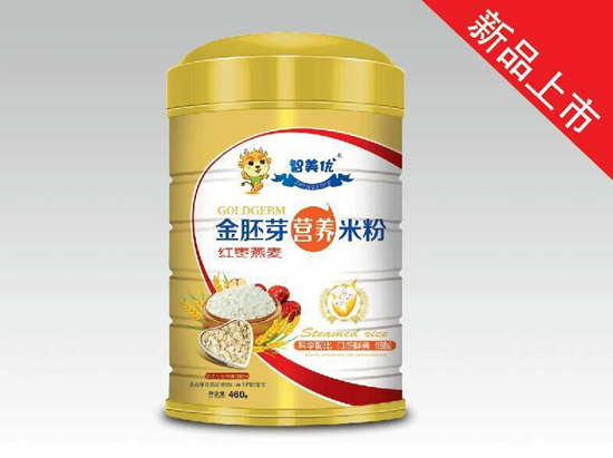 智美优金胚芽红枣燕麦营养米粉