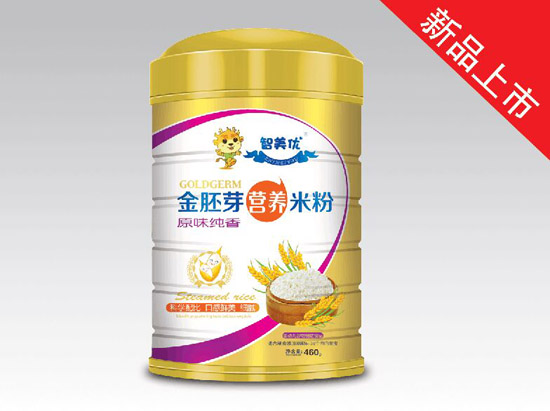 智美优金胚芽原味纯香营养米粉
