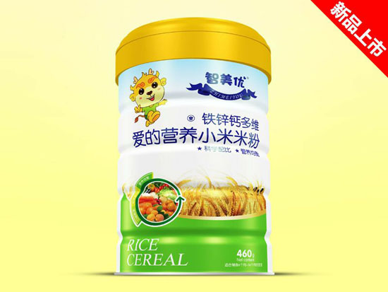 智美优爱的营养铁锌钙多维小米米粉