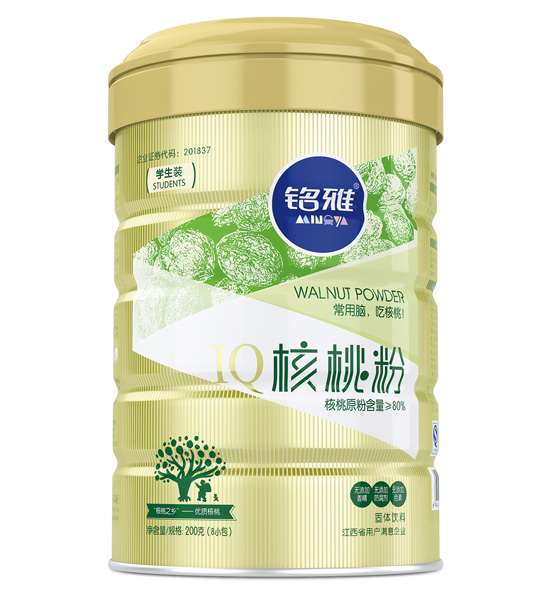 铭雅核桃粉学生(200克)听装