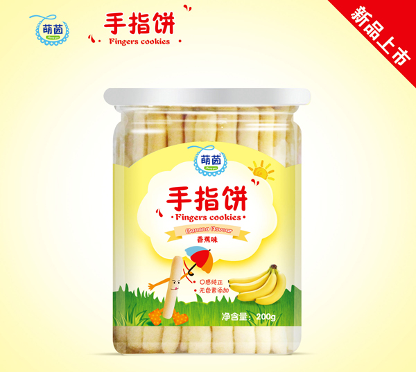 萌茵手指饼干香蕉味
