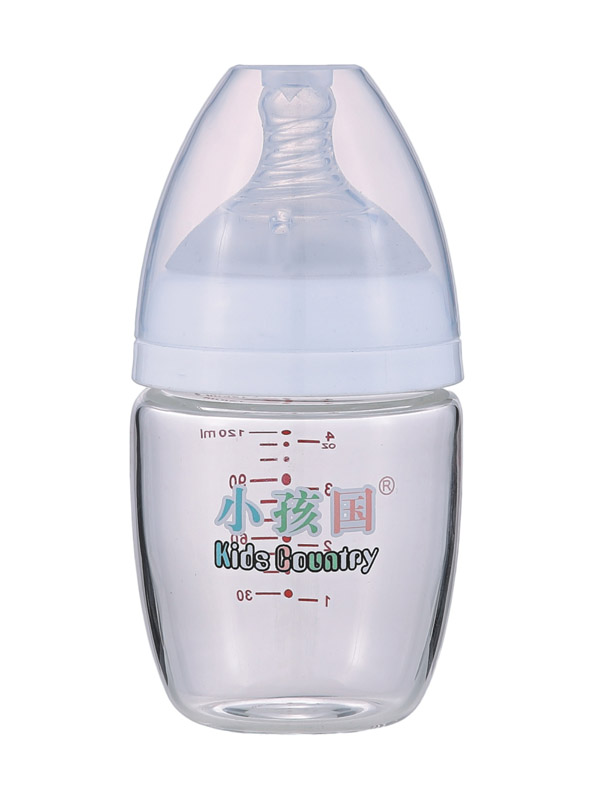 小孩国初生宽口玻璃奶瓶120ML